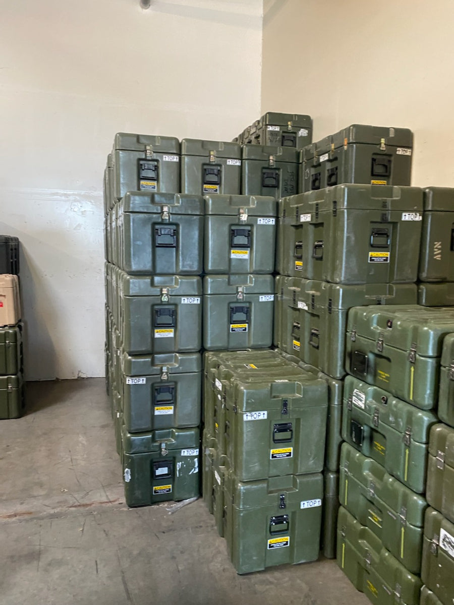 Pelican Military Footlockers Shipment in! – A to Z Cases