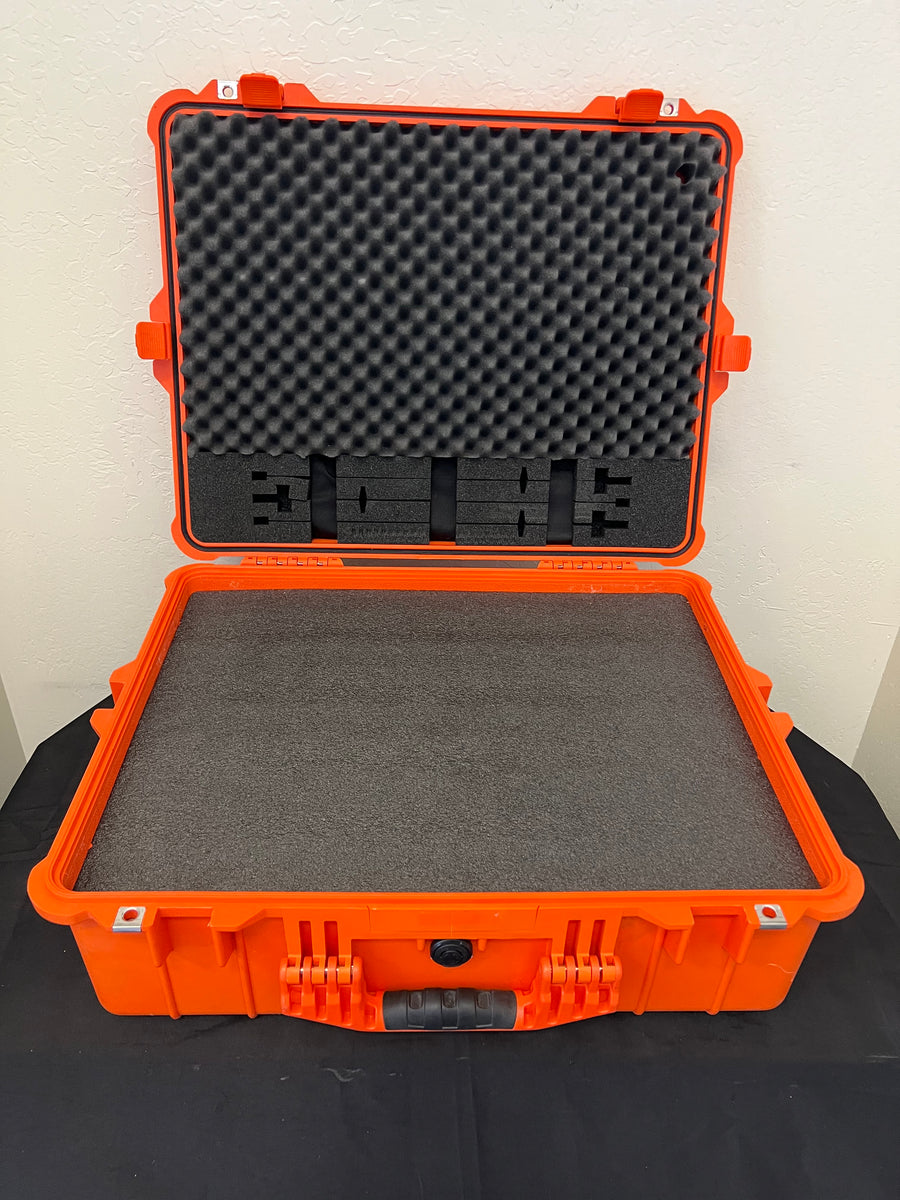 【PELICAN】 1600 PROTECTOR CASE / ORANGE Amazon.com : Pelican 1600 Case With Foam (Orange) : Electronics