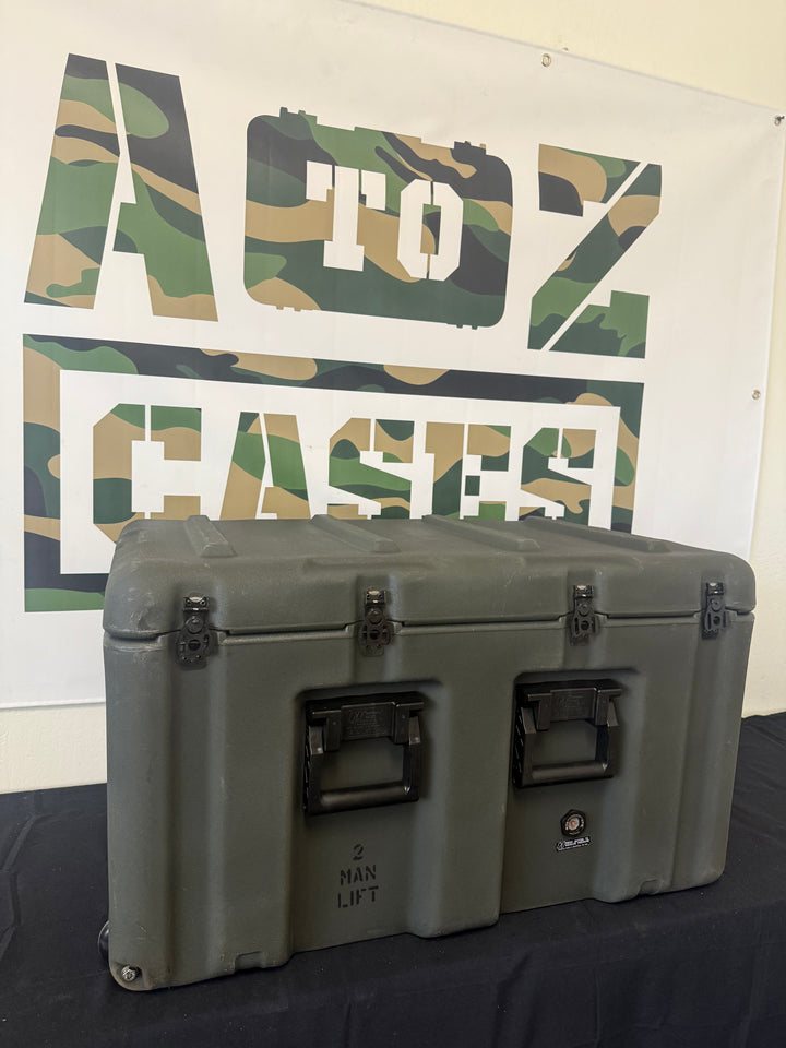 Pelican Hardigg Military Rolling Footlocker 33x20x19