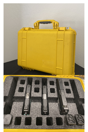 Pelican 1520 Yellow Protector Case With Pistol Foam Insert