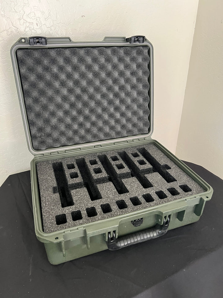 Pelican iM2400 Case (Green) with Pistol Foam Insert